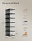 Stackable Shoe Boxes - Plastic - Transparent - Foldable and Portable