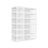 Pack of 18 Stackable Shoe Boxes - Transparent