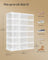 Pack of 18 Stackable Shoe Boxes - Transparent