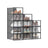 Shoe Storage Organizers - Set of 12, Easy Assembly - Plastic - Transparent - Space-Saving Solution for Any Room