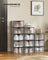 Shoe Storage Organizers - Set of 12, Easy Assembly - Plastic - Transparent - Space-Saving Solution for Any Room