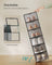 Shoe Storage Organizers - Stackable Set of 12 - Plastic - Transparent and Black