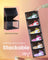 Stackable Shoe Boxes - With Doors, Set of 6 - Plastic - Transparent White