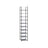 10-Tier Shoe Rack - Metal Frame - Black - Bedroom
