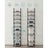 10-Tier Shoe Rack - Metal Frame - Black - Bedroom