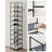 10-Tier Shoe Rack - Metal Frame - Black - Bedroom