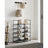 10-Tier Shoe Rack - Metal Frame - Black - Bedroom