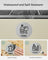 Recycling Bin Stickers - Set of 6 Labels for Recycle - Silver - Adhesive