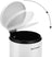 Pedal Trash Can - Metal - White - 30L Capacity