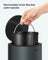 Bathroom Trash Can - Plastic - White - 3L Capacity with Pedal Operation