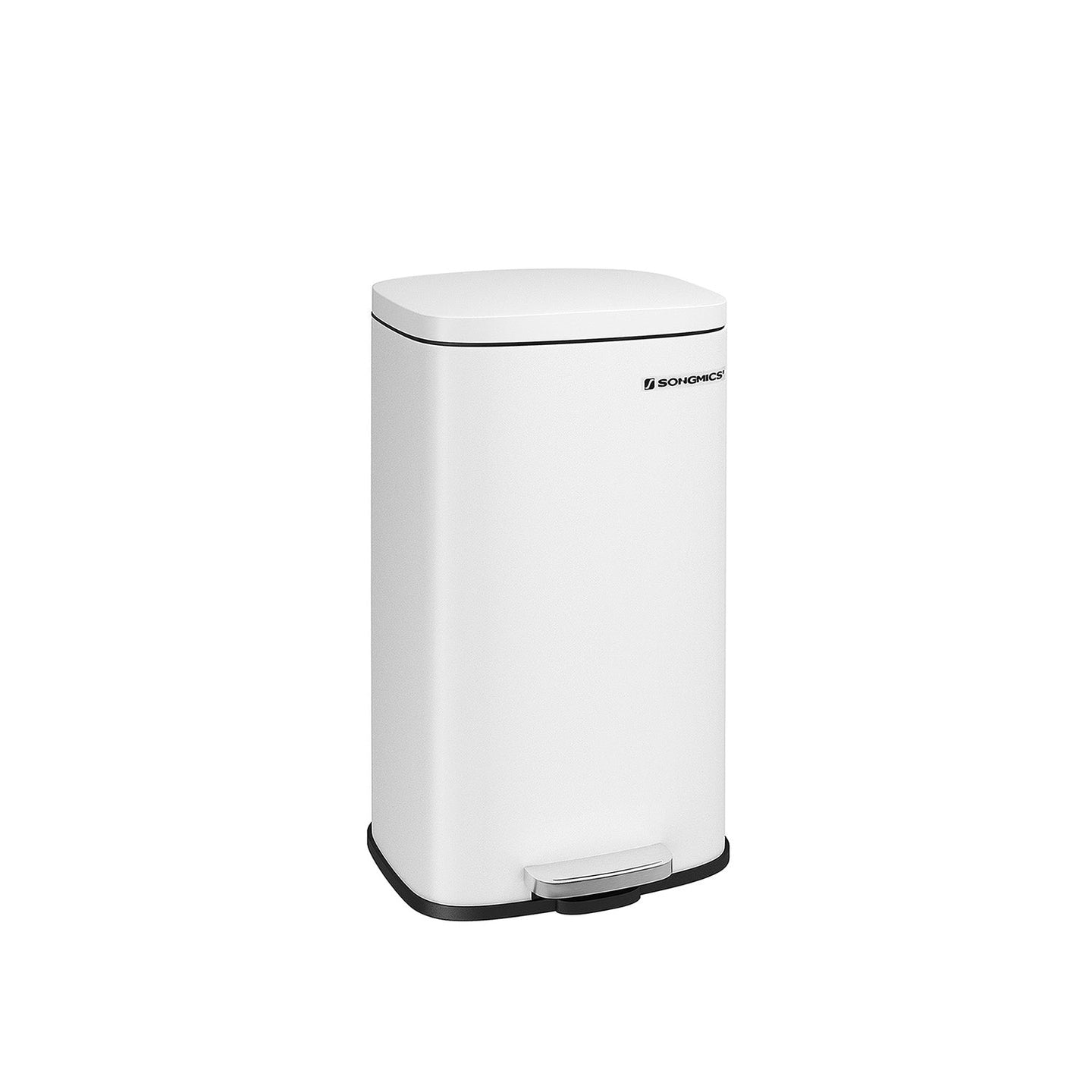 Pedal Trash Bin - Stainless Steel - Silver - 30 Litre