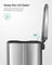 Pedal Kitchen Bin - 50L - Steel - Soft Close