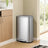 Steel Trash Bin - Stainless Steel - Black - 50L with Soft Close and Removable Inner Bucket