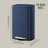 Steel Trash Bin - Stainless Steel - Blue - 50L Capacity with Soft Close and Removable Inner Bucket