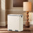 Recycling Bin - Plastic - Cream - 60L 2-Compartment with Soft-Close Lids