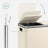 Step-Open Waste Bin - Metal - Cream - Dual Compartment with Soft Closure