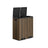 Step-Open Waste Bin - Metal - Cream - Dual Compartment with Soft Closure