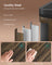Dual Compartment Rubbish Bin - Stainless Steel - Dark Walnut - 60L Capacity with Carry Handles