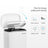 Pedal Kitchen Bin - Steel - Cloud White - 50L Capacity with Soft Close Inner Bucket