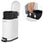 Bathroom Bin - 10L - Steel - Slim & Space-Saving