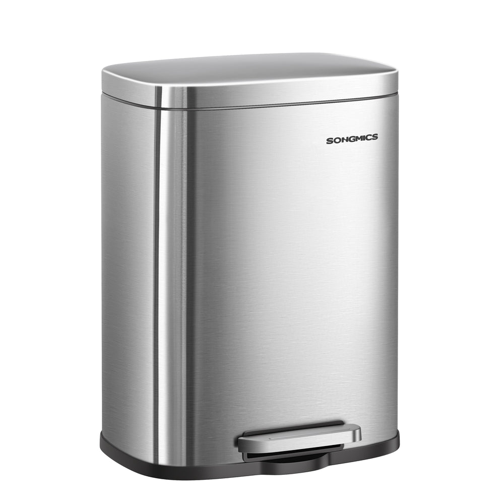 Kitchen Bin - With Pedal and Soft-Close Lid