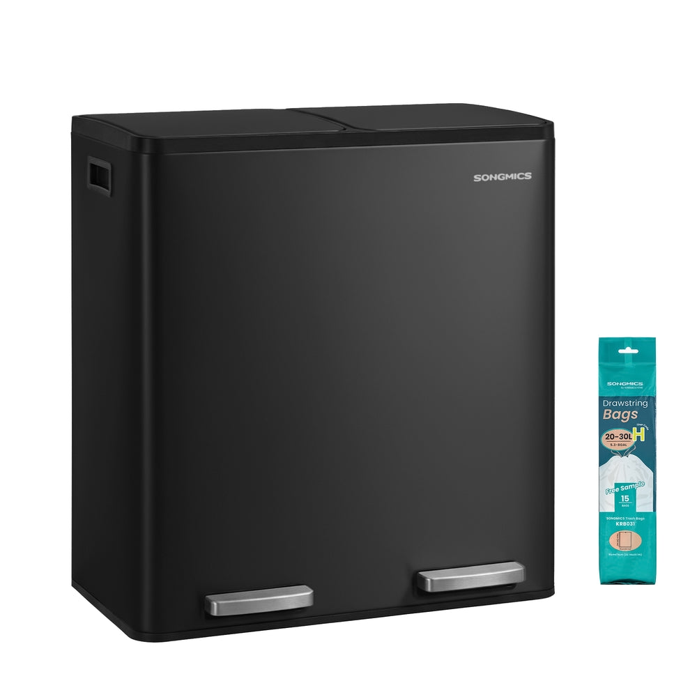 Recycling Bin - With Multiple Compartments - 59.1 x 36.5 x 62.7 cm