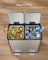 Recycling Bin - With Multiple Compartments - 59.1 x 36.5 x 62.7 cm