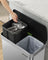Stainless Steel Pedal Rubbish Bin Set - 30L - Silver - Soft Closure with Trash Bags