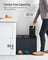 3-in-1 Rubbish Bin - Stainless Steel - Silver - 24 Litre Recycling Waste Separation System