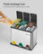 Rubbish Bin - Stainless Steel - Silver - 24 Litre with Pedal and Recycling Separation System