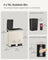 Kitchen Pedal Bin - Dual Compartment 30L - Stainless Steel - Sand Beige and Ink Black
