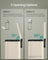 Kitchen Bin - With Pedal and Soft-Close Lid - Beige - 33.6 x 29.8 x 59.5 cm
