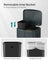 Dual Compartment Trash Can - Metal - Greenish-Grey - Soft Closure