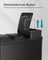 Kitchen Trash Can - Stainless Steel - Black - 45L Capacity with Waste Separation System