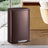 Step-On Pedal Bin - Stainless Steel - Brown - 50L Capacity with Soft Close and Removable Inner Bucket