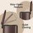 Step-On Pedal Bin - Stainless Steel - Brown - 50L Capacity with Soft Close and Removable Inner Bucket