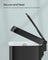 50L Metal Pedal Rubbish Bin - Silver - Large Capacity with Lid