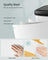 50L Metal Pedal Rubbish Bin - Silver - Large Capacity with Lid