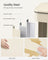 Large Step Rubbish Bin - Steel - Sand Beige - Soft Close with 15 Liner Bags Included