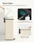 Large Step Rubbish Bin - Steel - Sand Beige - Soft Close with 15 Liner Bags Included