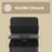 Large Step Waste Bin - Steel - Black - Soft Close Mechanism with Lid and 15 Liners Included