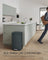 Large Kitchen Rubbish Bin - Steel - Silver - Soft Close with Lid and 15 Liner Bags Included