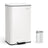 Large Steel Kitchen Bin - Black Finish - Soft Close Lid