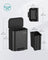 20L Kitchen Bin - Steel - Ink Black - Soft-Close Lid and Wide Non-Slip Pedal