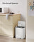 20L Kitchen Bin - Steel - Cloud White - Soft-Close Lid and Wide Non-Slip Pedal