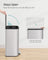 Trash Bin - Steel - Metallic Silver - 50L Capacity