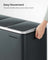 Kitchen Rubbish Bin - Stainless Steel - Fingerprint-Proof