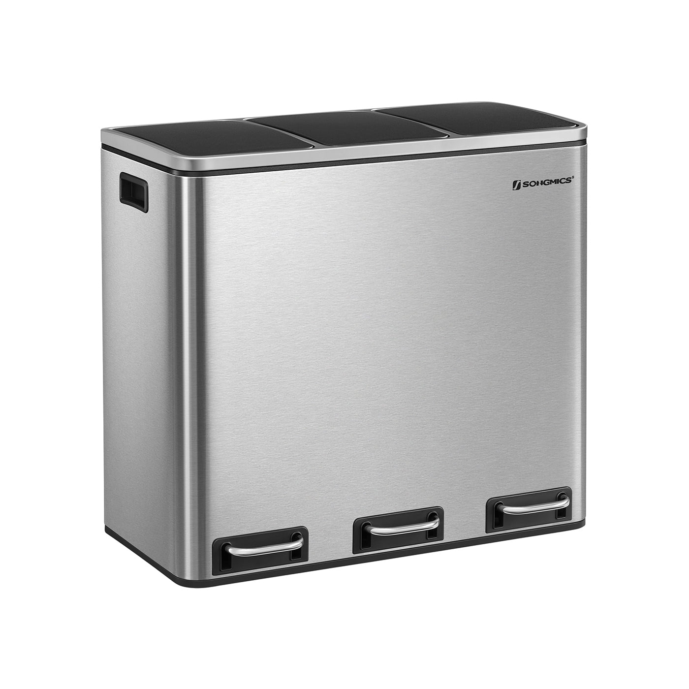 Recycling Bin - Stainless Steel - Fingerprint-Proof