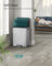 Kitchen Bin - Stainless Steel and Plastic - Metallic Silver