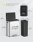 Kitchen Bin - Stainless Steel and Plastic - Metallic Silver